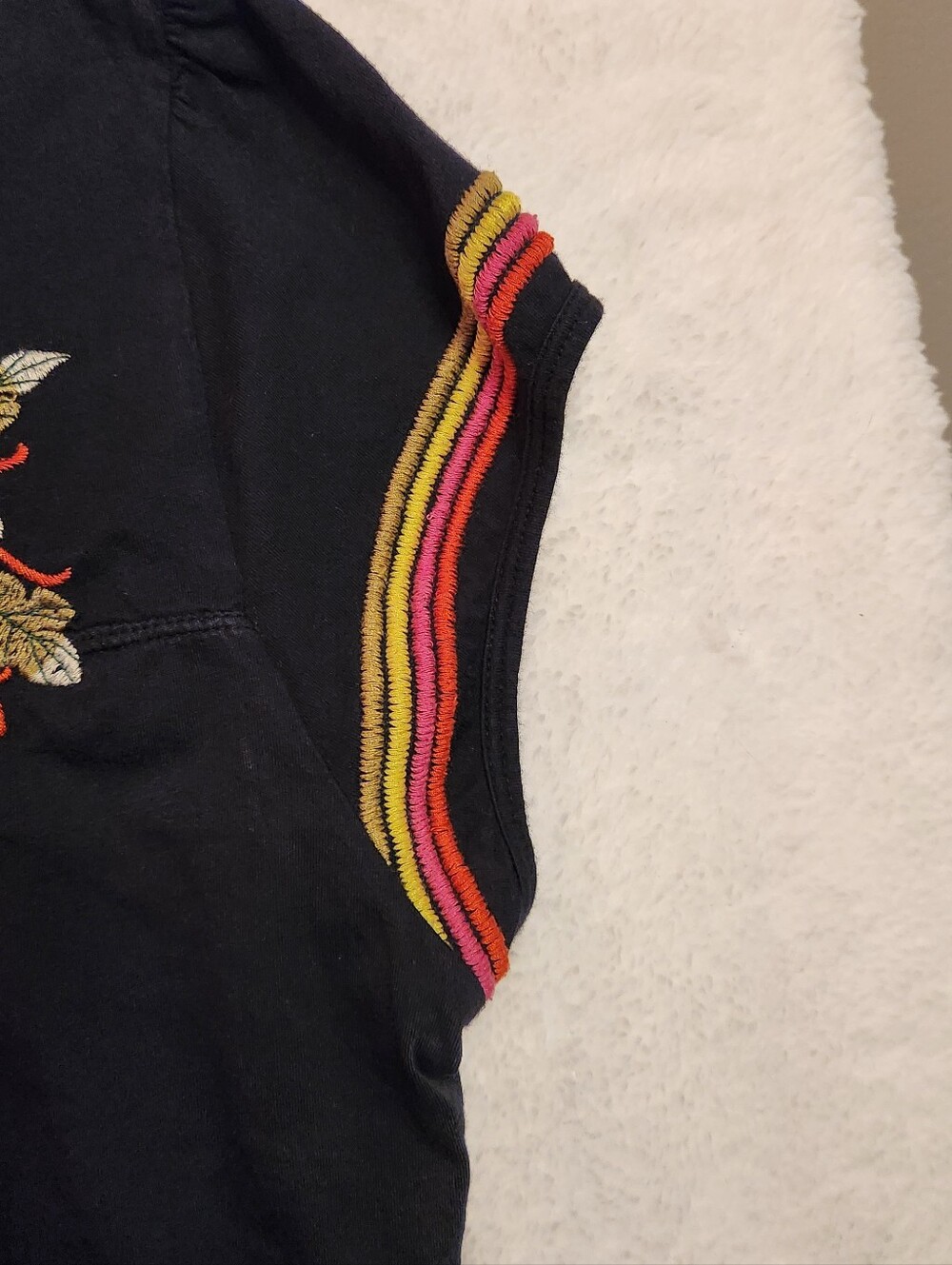 Johnny Was LA Black Tigers 09' Tunic Size Large - Picture 6 of 11